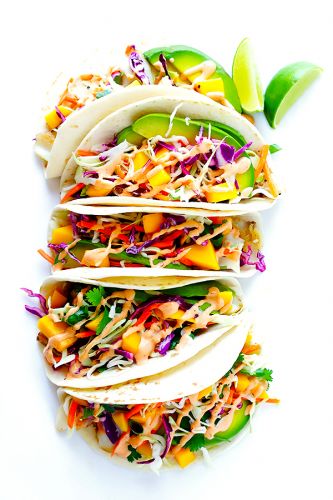 Mango Chipotle Fish Tacos