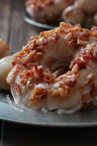 Maple bacon donuts