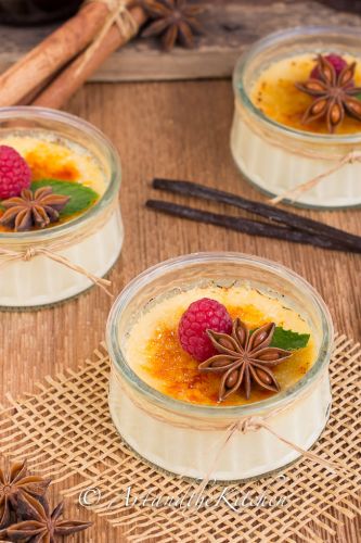 MAPLE SYRUP CREME BRULEE