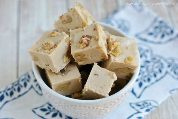 Maple walnut fudge