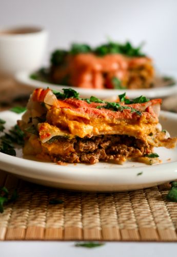 Vegan Tikka Masala Lasagna