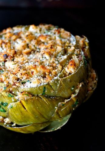 The ultimate stuffed artichoke