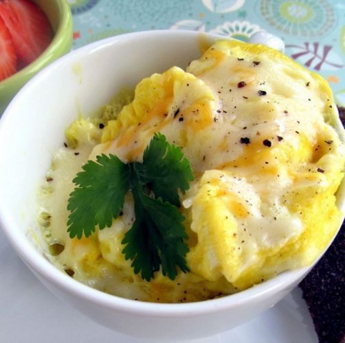 Microwave Scrambled Eggs