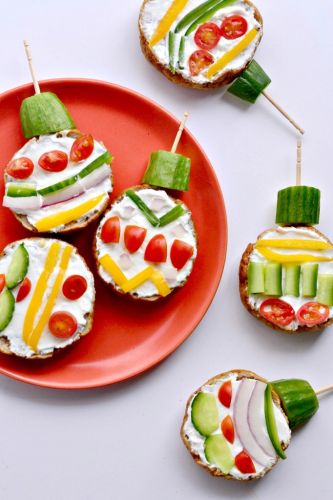 Mini Bagel Christmas Ornaments