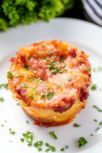 Mini Lasagna Cups