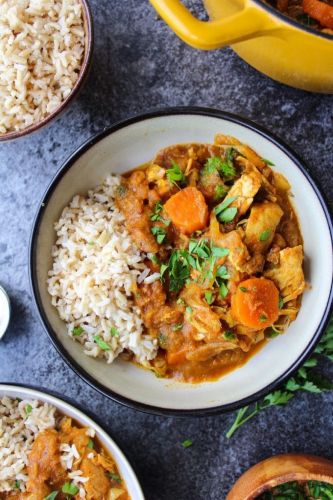 One Pot Moroccan Chicken Stew