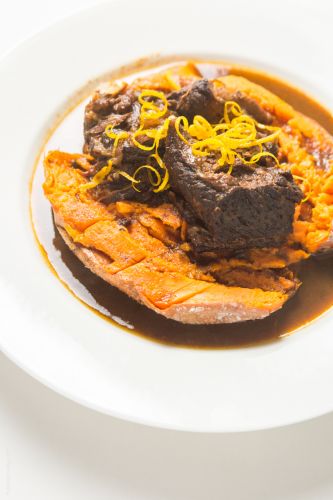 Moroccan braised short ribs