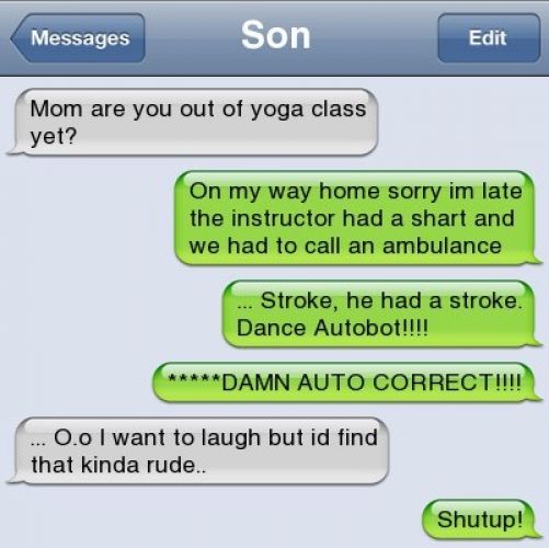 Awkward Texts Between Parents and Kids