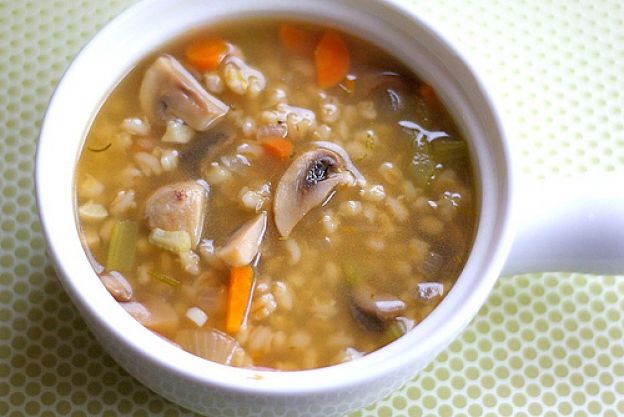 Mushroom Barley Soup Recipe