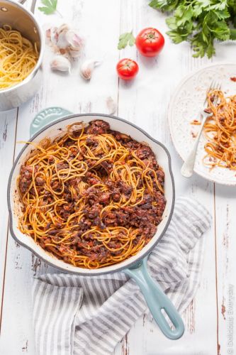 Vegan Mushroom Bolognese