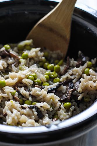 Mushroom risotto