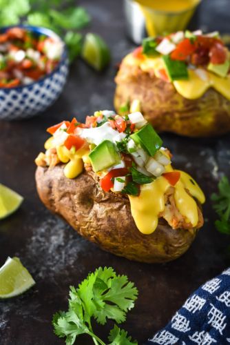 Nacho Baked Potatoes