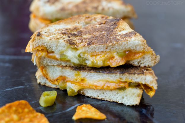 Nacho grilled cheese