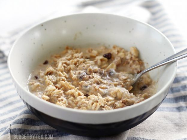 No Sugar Added Apple Pie Overnight Oats