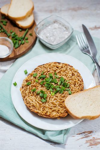 Ramen Noodles Omelette