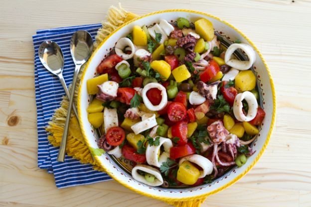 Amalfi Style Octopus And Squid Salad