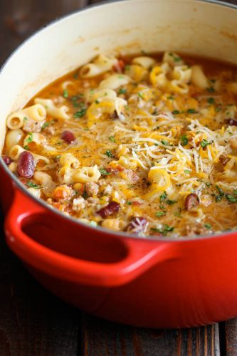 One-Pot Chili Mac And Cheese