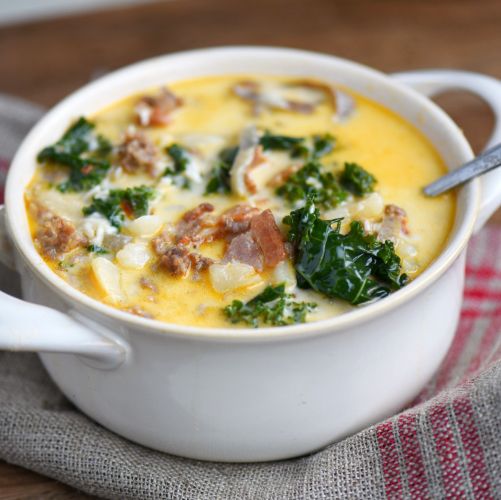 One Pot Olive Garden Zuppa Toscana Soup