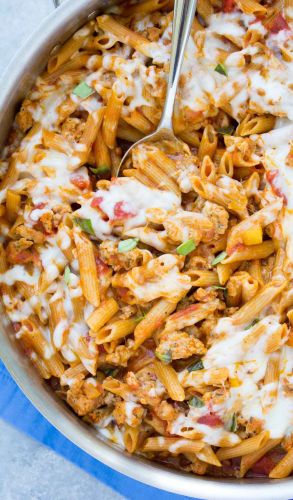 One-Pot Pasta With Chicken Sausage