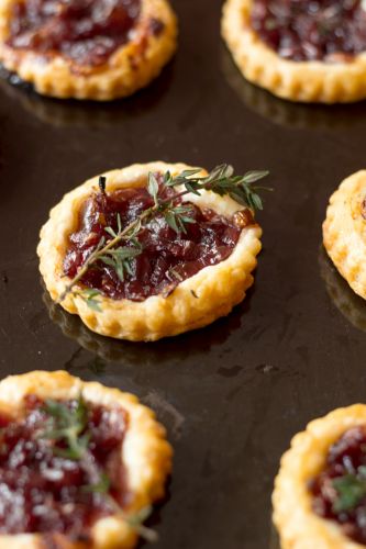 Onion Confit Tartlets