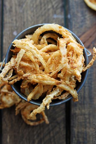 12. Add Crispy Onion Strings