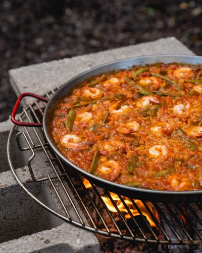 Open Fire Seafood Paella