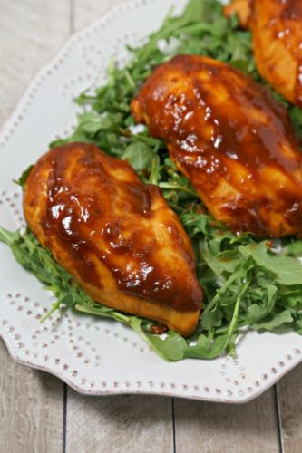 Oven Baked Chicken with Kona Coffee Barbecue Sauce