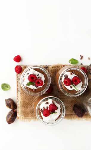 Overnight Chocolate Chia Seed Pudding