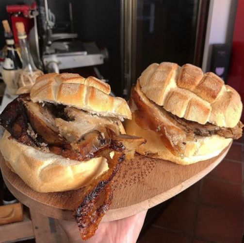 Panino Con La Porchetta