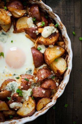 Smoked Paprika Red Potatoes and Egg Bake