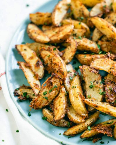 Parmesan Potato Wedges