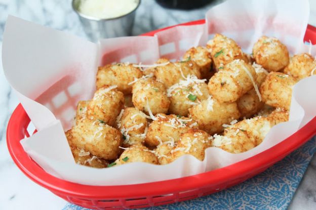 Parmesan truffle tater tots