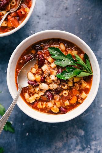 Pasta E Fagioli Soup (Olive Garden Copycat)