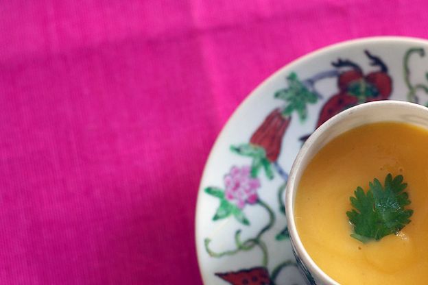 Peach-Mango Soup Shooters