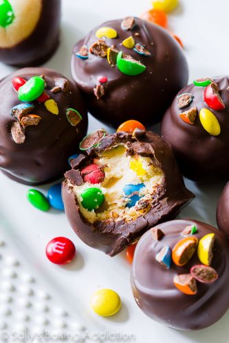 Peanut Butter M&M’S Truffles