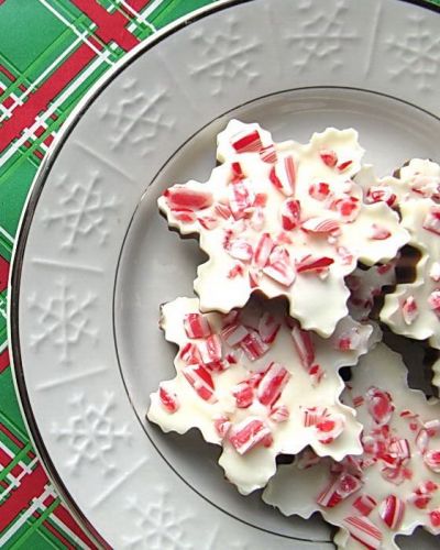 Peppermint bark