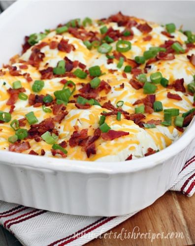 Bacon Pierogi Bake