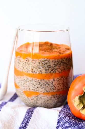 Persimmon chia pudding