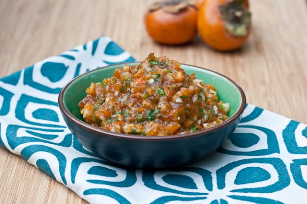 Persimmon salsa