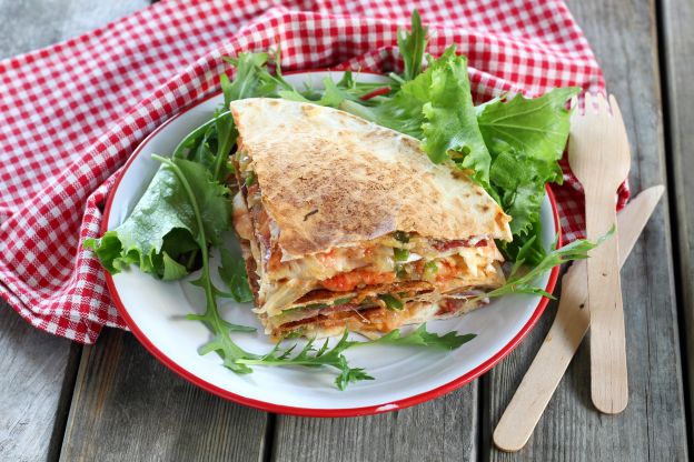 Easy Pizza Quesadillas