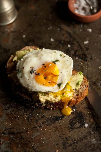 Poached Egg on Avocado Toast