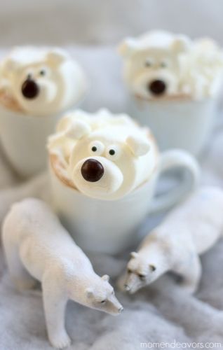 Polar bear hot chocolate