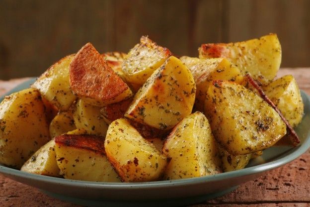 Garlic herbed potatoes