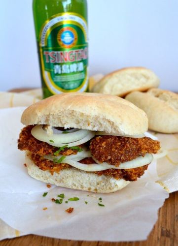 Pork Chop Bun (Macau)