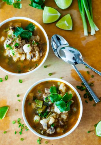 Posole verde stew