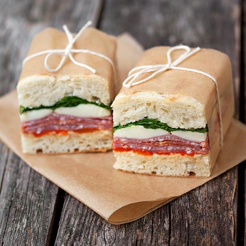 Pressed Italian Picnic Sandwiches