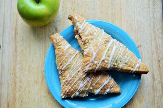 Puff Pastry Apple Walnut Turnovers