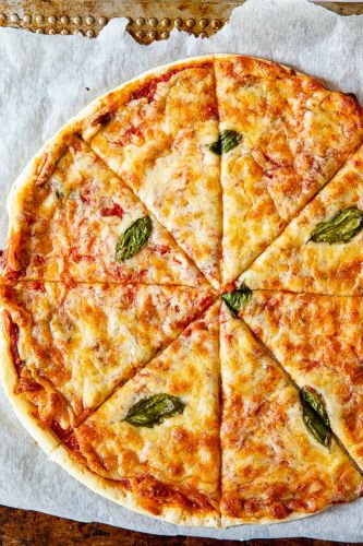 Puff Pastry Margherita Pizza