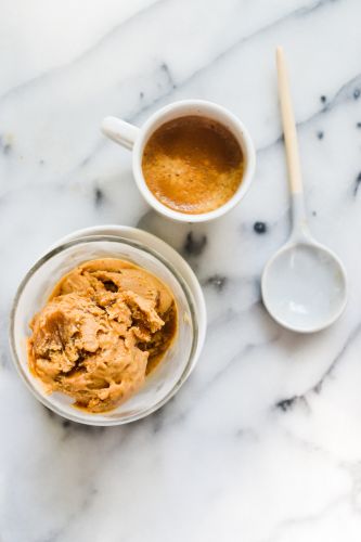 Dulce de leche pumpkin ice cream and affogato