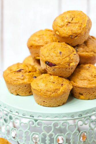 Pumpkin Cranberry Muffins